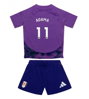 Fulham Adama Traore #11 Replica Third Stadium Kit for Kids 2024-25 Short Sleeve (+ pants)